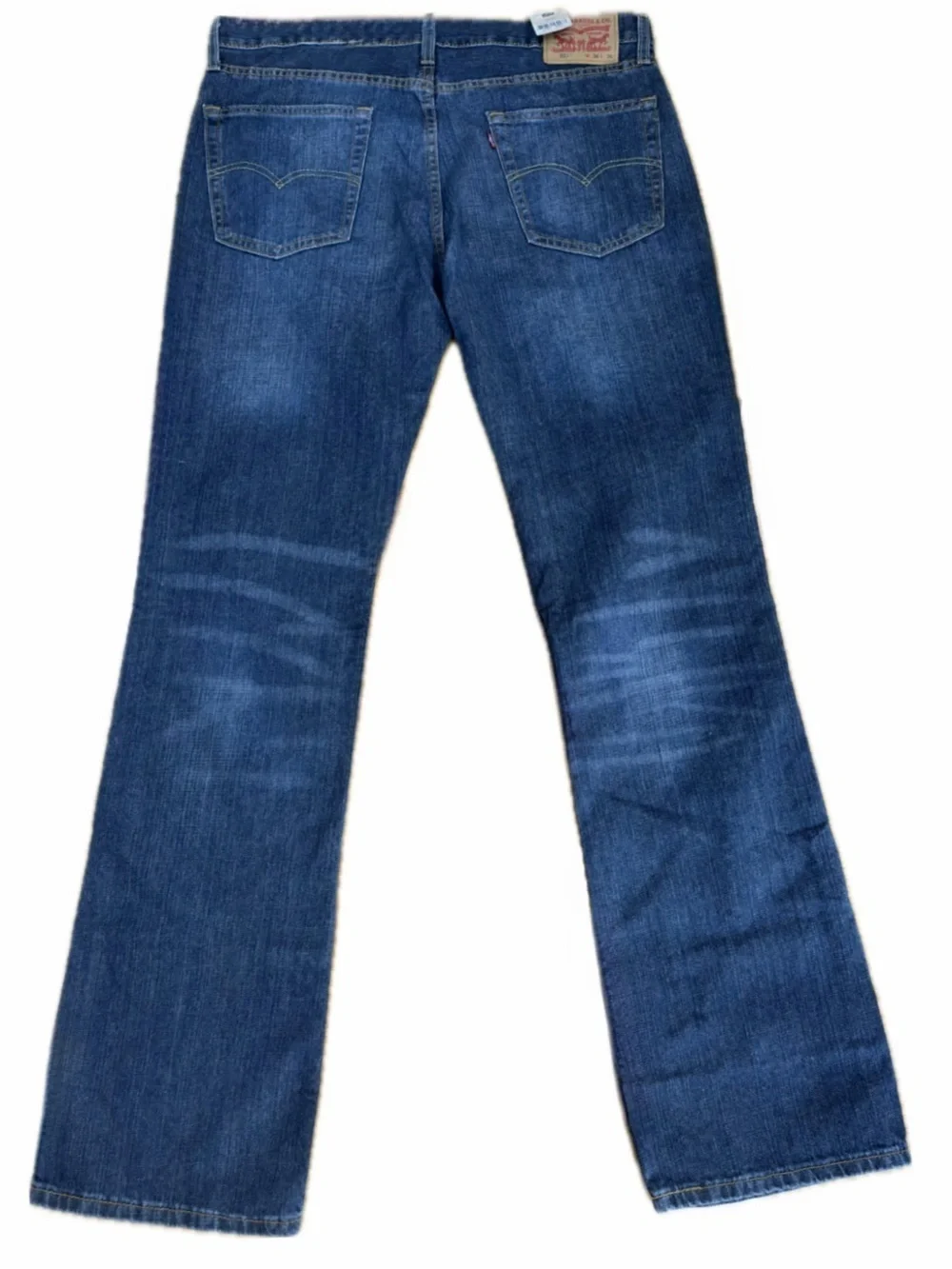 NWT Levi’s 527 Slim Bootcut Jeans New 36 X 36 Waist Stretches to 38”